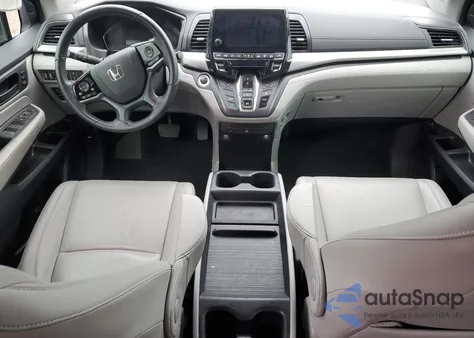 2019 Honda Odyssey Exl z USA, uszkodzony, nr VIN 5FNRL6H74KB069409